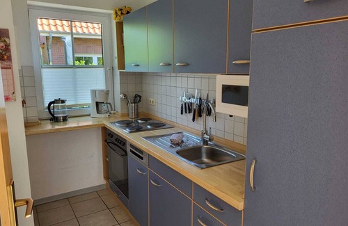 Greetsiel House | Lüttje Huus in Nähe der Zwillingsmühlen für 5 Personen