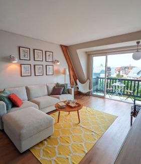 Blonville-sur-Mer Apartment | L'Echandon, Superbe F2 vue mer accès plage immédiat