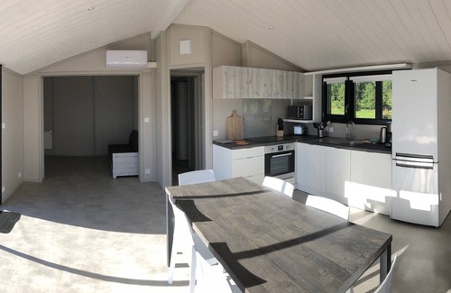 La Chapelle-Taillefert Cottage | L'Ecrin du Breuil-Chalet Le Joyau et L'Opale -Private pool Jacuzzi Pétanque