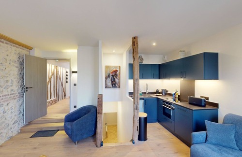 Honfleur Apartment | L'Escale du Vieux Port 4P - Closed Garage - Sauna - Air Conditioning