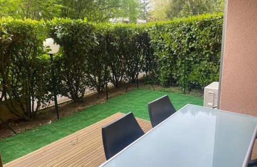 Pont des Demoiselles-Montaudran-La Terrasse Apartment | L'instant Détente avec terrasse climatisation et parking