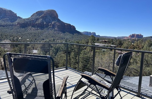 Sedona Apartment | La Casa Bowstring - 360° Red Rock Views!