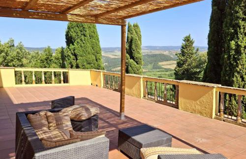 Il Poggio Villa | La Palazzina in Val d'Orcia