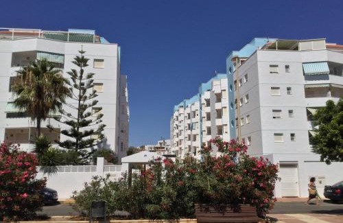 Roquetas de Mar Apartment | La Perla Azul Playa - Terraza al Sol