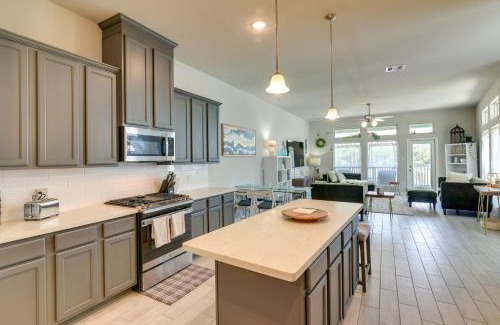 La Porte House | La Porte Home with Balconies Walk to Beach!