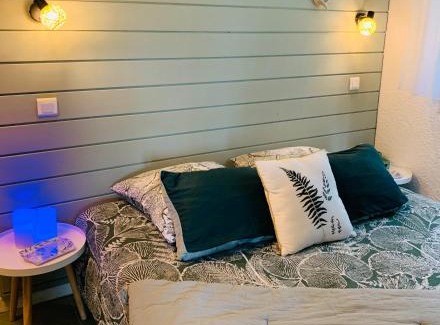 Bielle Apartment | La Suite Unique - Le jardin sur les Pyrénées- vue panoramique montagne -jardin clôturé privé de 100m2-Parking-Linge de lit et serviettes compris-