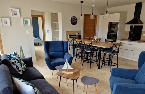 Saint-Aubin-sur-Scie Villa | La Villa des Vertus - Maison décorée avec goût idéalement placée