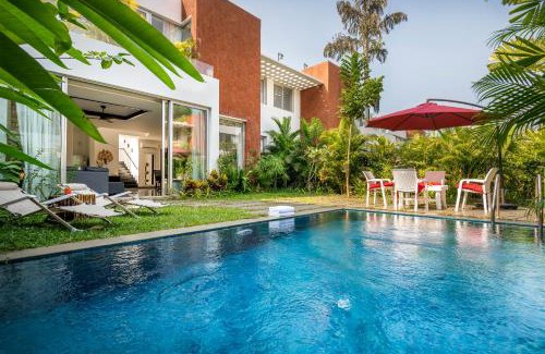 Vagator Villa | La Zamora, 3BHK Villas near Vagator & Anjuna Beach, North Goa with Private Pool, Garden, Terrace & Security