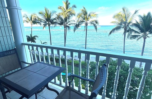Historic Lahaina Front Street Apartment | Lahaina Shores Oceanfront Ocean Views Oasis