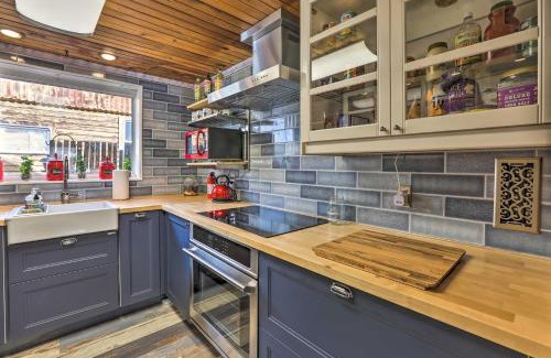 Twin Lakes House | Lake Cabin with King Bed, Foodie Kitchen, and Views