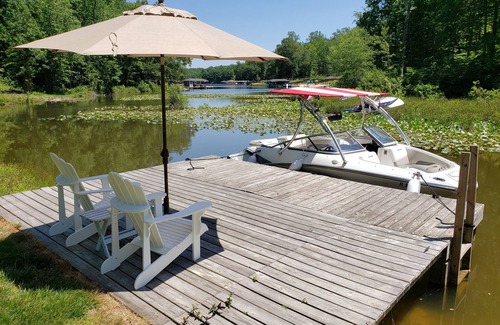 Mineral House | Lake Front w/private Dock and Beach