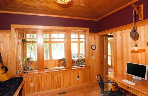 Pilot Knob House | Lake George Waterfront. Kattskill Bay. Stunning Craftsman Detail, Amenities