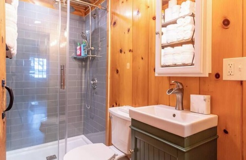 Otis Cabin | Lake House w/ Beach near Acadia