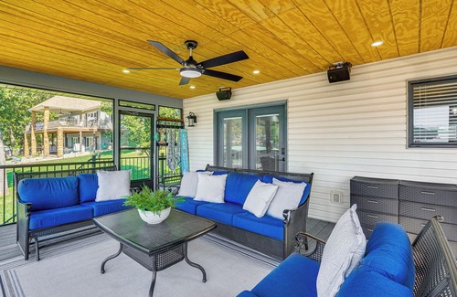 Gravois Mills House | Lake of the Ozarks Home w/Dock & Water Slide