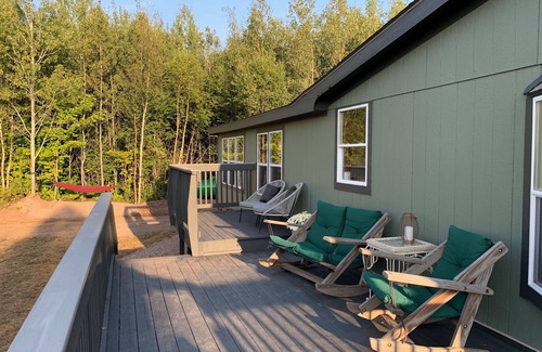 Laurium House | Lake Superior views from this private Robin's Nest in the northern woods