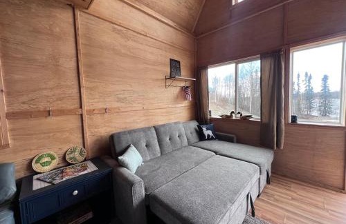 Houston House | Lake View LOFT Cabin off grid Solar