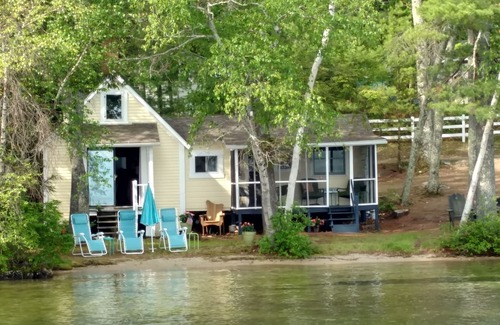 Gilford Cabin | Lake Winnipesaukee-Waterfront, with own private beach, Gilford - sleeps 5