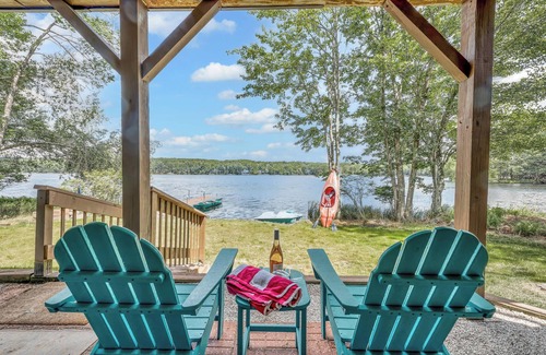 Gouldsboro House | Lakefront | Big Bass Lake | Dock | Games