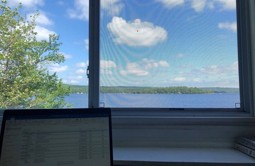 Franklin Cottage | Lakefront Camp on Molasses Pond, Easily Accessible to Mount Desert Island.