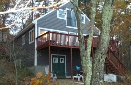 The Bays Cottage | Lakefront Cottage with 100' Sandy Beach, Dock, Views and Game Room.
