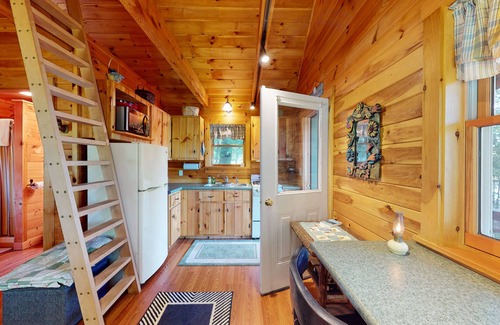 Oakland Cabin | Lakefront, dog-friendly cottage with screened porch, firepit, WiFi & lake access