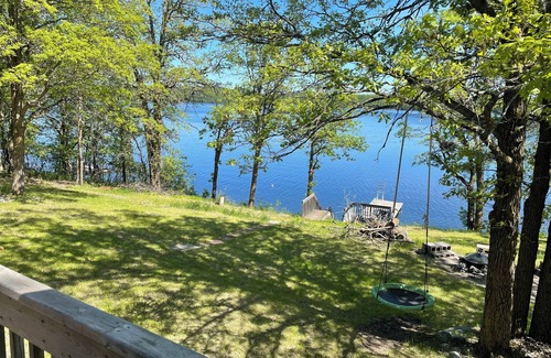 Northern Ontario Cottage | Lakefront drive up cottage, private dock and hot-tub room