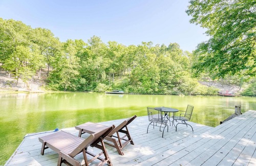 Bella Vista House | Lakefront Haven: Dock, Game Room & Trail Access