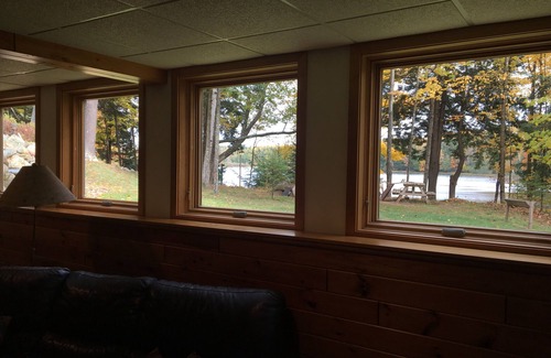 Sayner House | Lakefront Home - Family Vacations, Ice Fishing, Snowmobiling