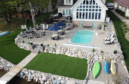 Fremont House | Lakefront Home on Jimmerson Lake, Hot Tub, Game Room, & Heated Pool