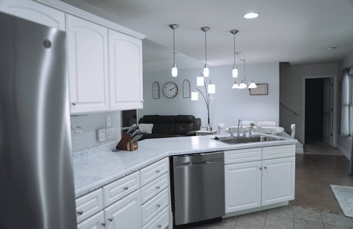 Lake Ozark House | Lakefront Home: Quiet cove w/large porch for entertaining! 9 MM off HH!