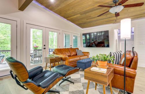 Gainesville House | Lakefront Home with Private Dock in Gainesville!