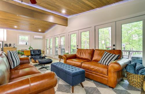 Gainesville House | Lakefront Home with Private Dock in Gainesville!