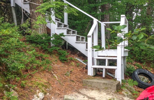 Meredith House | Lakefront house with beautiful & scenic lake views, private dock and kayaks