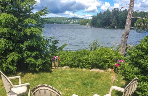 Meredith House | Lakefront house with beautiful & scenic lake views, private dock and kayaks