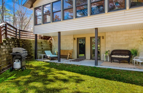 Manitowish Waters House | Lakefront Lodge w/Firepit, Private Dock, and Kayaks - Dogs Welcome