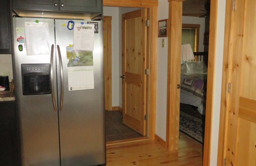 Ellsworth Ski Chalet | Lakefront log home on Graham Lake in Ellsworth, Maine