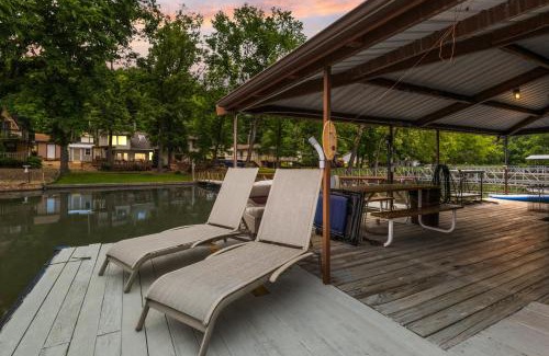 Sunrise Beach House | Lakefront Retreat w/Private Dock, Kayaks, Swim Mat & Lake Views