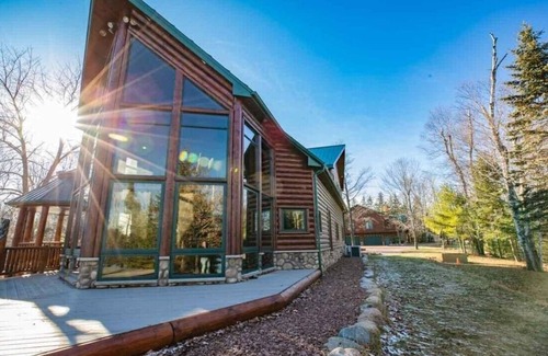 Townsend Cabin | Lakefront secluded mult-family retreat with game room and two cabins.