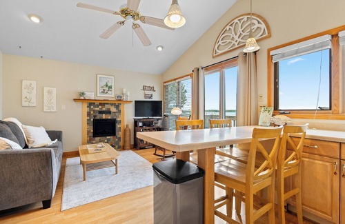 Baileys Harbor Cabin | Lakeside Cabin on Kangaroo Lake - playground for kids!