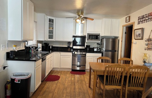 Peninsula Village Cabin | Lakeside cabin, remodeled, cozy, pet friendly with boat launch & free boat slip.