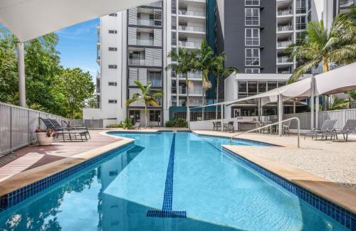 Merrimac Apartment | Lakeside Family Oasis with Pool, Gym and Balcony