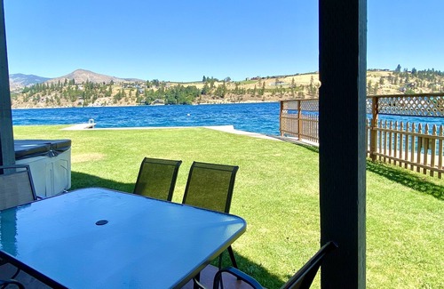 Chelan House | Lakeside Hideaway: Waterfront Home, Decks, Pet-Friendly, Hot Tub, Stunning Views