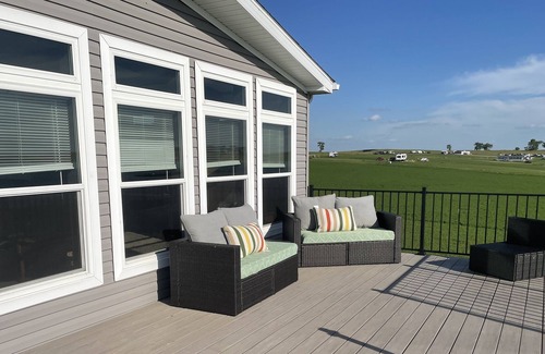 Stutsman County Cabin | Lakeside Oasis. Sit back and relax at the lake!