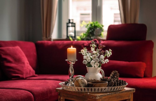 Hintersee Apartment | Landhaus hinter'm See vacation apartment Landliebe luxurious winter garden tiled stoves