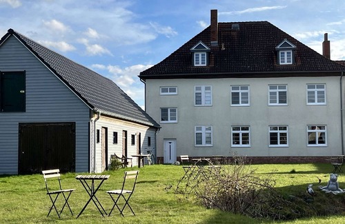 Usedom Apartment | Landhaus Karnin - Vacation at the Peenestrom - FEWO4