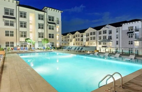Mableton Apartment | Landing | Stunning 2BD, Pool, Rooftop Lounge