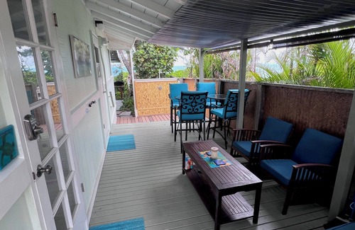 Lanikai House | Lanikai Ocean Front Duplex Bungalow Private ocean steps. Contact for rates/avail