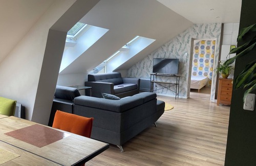 Bec-de-Mortagne Apartment | Large apartment for 4 with 2 bedrooms