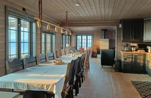 Hurdal Municipality House | Large Cabin With Jacuzzi And View Of Lake Mjøsa