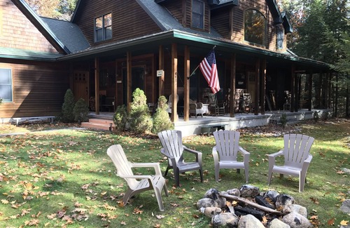 Bolton Landing House | Large Family Friendly ADK Home on Private Lot, Lake Access, & 40' Dock